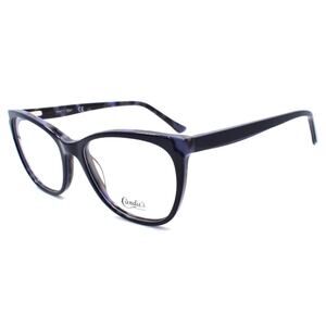 Candie's CA0188 090 Women's Eyeglasses Frames Cat Eye 53-17-140 Shiny Blue